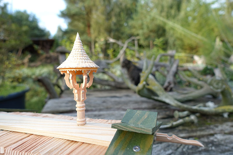 Neu der Glockenturm Mit 3D Drucker gedruckt und mit wetterfester Acrylfarbe behandelt