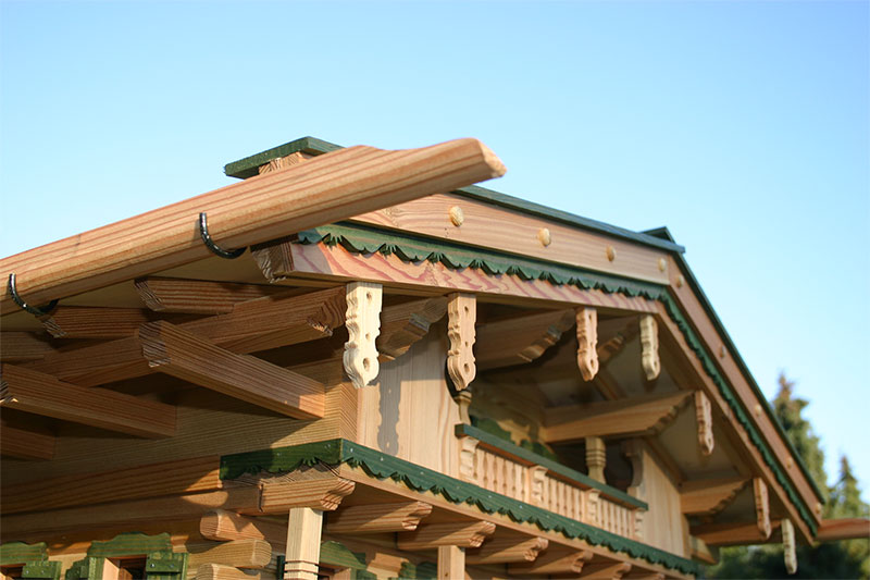 Hotel zur Post - Stilechte Dachrinne